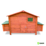 Drewniany kurnik i gęsiarka BERLIN MAXI, 1910×1100×885mm