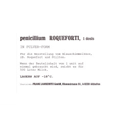 Kultura do produkcji serów z niebieską pleśnią (Penicillium Roqueforti)