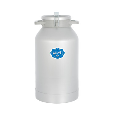 Aluminiowy dzbanek na mleko 30l