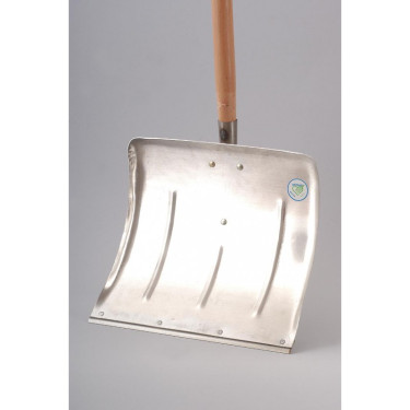 Zgrabiarka aluminiowa z lemieszem i uchwytem 350x400x1300