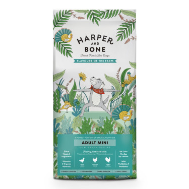 Naturalna karma dla psów Harper and Bone Dog Adult Mini Farm Favours 2 kg