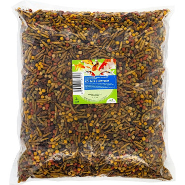 Koi mix - Pływająca karma dla ozdobnych ryb stawowych z dodatkiem owadów 2 kg