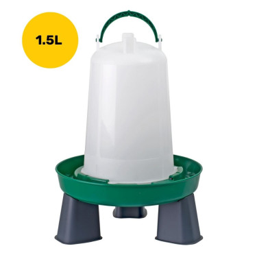 Poidło dla drobiu bagnetowe z nóżkami - 1,5 l
