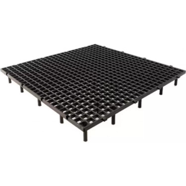 Kratka podłogowa AGROFORTEL - 51x51x8 cm, otwór 1,9 x 1,9 cm, towar używany