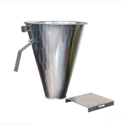 Lejek odpowietrzający L, stal nierdzewna, towar używany