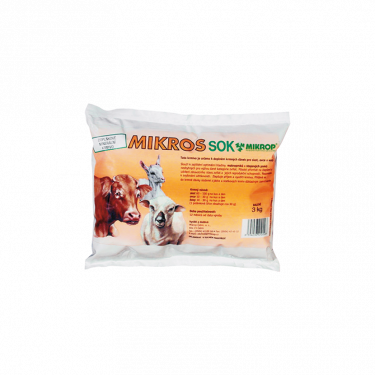 Mikros SOK - mineralna pasza uzupełniająca dla bydła, owiec i kóz 1kg