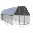 Klatka zewnętrzna - wybieg ogrodzony - 2x8x2m