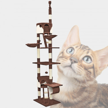 Drapak dla kota BELLA W3 - Beżowo-brązowy