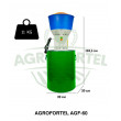 AGROFORTEL Elektryczny rozdrabniacz do ziarna AGF-60 | 1,2 kW, 60 litrów