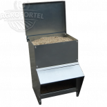Podajnik metalowy AGROFORTEL - 8 kg, oszczędza paszę, wysokiej jakości wykonanie