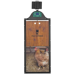 Drzwi automatyczne do kurnika Polly AutoDefender - kompletne