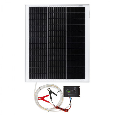 System solarny AgroElectro – panel solarny 50 W z regulatorem