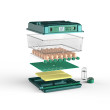 W pełni automatyczny inkubator AGF-2-24 na 24 jaj