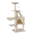 Drapak dla kota z wieloma poziomami i zabawkami - Rosalia, 49x40x118 cm