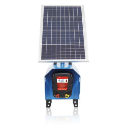 Zestaw solarny PUHU do ogrodzenia elektrycznego 4J + panel 40 W