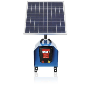 Zestaw solarny PUHU do ogrodzenia elektrycznego 8J + panel 60W