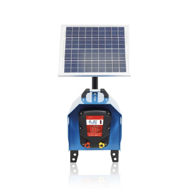 Zestaw PUHU do ogrodzenia elektrycznego 2J Akumulator żelowy (12V/14Ah) + panel słoneczny 20W