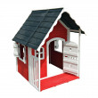 Drewniany domek dla dzieci Czerwony Kapturek, 115 x 125 x 140 cm
