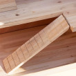 Drewniana klatka dla chomików H1, 115 x 60 x 58 cm