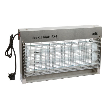 Elektryczny lampa owadobójcza ECOKILL INOX 2030 IPX4 2x15 W