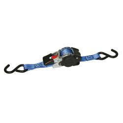 Samozwijający pas mocujący KERBL 37181 3 m / 25 mm / 300 kg, niebieski