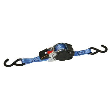 Samozwijający pas mocujący KERBL 37181 3 m / 25 mm / 300 kg, niebieski