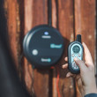 Zestaw ogrodzenia elektrycznego z siatką - ochrona przed wilkami, rysiami - źródło DUO RF z pilotem - siatka 50 m