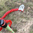 Zestaw ogrodzenia elektrycznego z siatką - ochrona przed wilkami, rysiami - źródło DUO RF z pilotem - siatka 50 m
