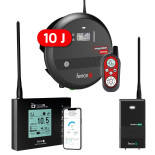 Zestaw ogrodzenia elektrycznego Smart Farm - źródło RF 10 J, pilot - bramka WiFi - monitor MX10 GRATIS
