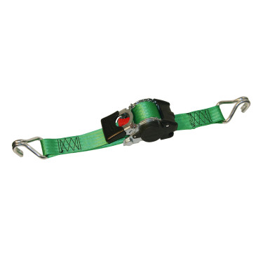 Samozwijający pas transportowy KERBL 37186 3 m / 50 mm / 750 kg, zielony