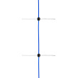AKO TitanNet 145, niebiesko-biała, 50 m, 145 cm, podwójny grot