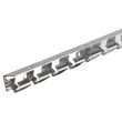Listwa zawieszająca 100 cm, stal nierdzewna, do kurtyny PVC, Kerbl