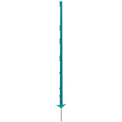 Plastikowy słupek do ogrodzenia elektrycznego, 156 cm, niebieski