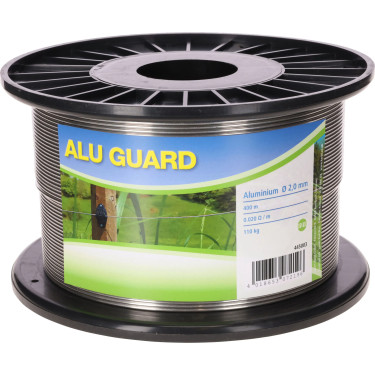 Drut ogrodzeniowy ALU GUARD 400 m, 2,0 mm, aluminiowy