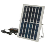 Solarny system bateryjny do automatycznego otwierania i zamykania kurnika KERBL