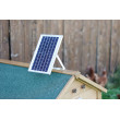Solarny system bateryjny do automatycznego otwierania i zamykania kurnika KERBL
