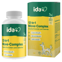 Kerbl IdaPlus® 12-in-1 Move-Complex – suplement na stawy dla psów, 160 g 