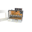 Inkubator profesjonalny MS35V - drewniany, 35 jaj kurzych