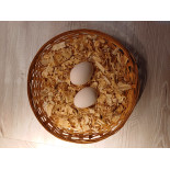 Jajo sztuczne średnie, podkładka dla kur, ceramiczne