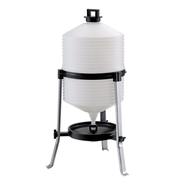 Poidło beczkowe syfonowe - RIVER 30 L, plastikowe