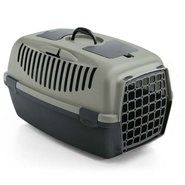Transporter Gulliver 1 z plastikowymi drzwiczkami, Green Line, 48 × 32 × 31 cm