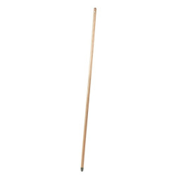 Drewniany trzonek do miotły 28 cm z końskim włosiem, 130 cm