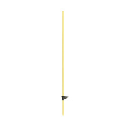 Słupek z włókna szklanego ze stopką do ogrodzenia elektrycznego - 125 cm