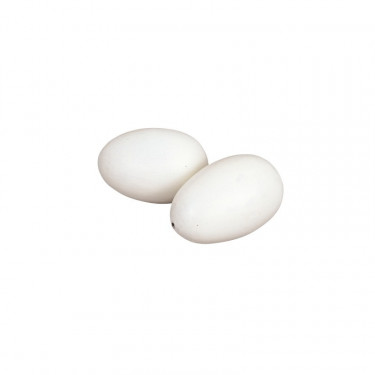 Jajo sztuczne średnie, podkładka dla kur, ceramiczne
