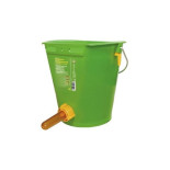 Plastikowe wiaderko do karmienia z zaworem higienicznym  