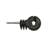 Izolator okrągły do ogrodzenia elektrycznego, z krótkim wzmocnieniem, 6 mm  