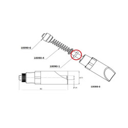 Uszczelka O-ring do poidełek smoczkowych