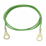 Kabel połączeniowy do el. słupki ogrodzeniowe - źródło/pręt uziemiający, 1 m