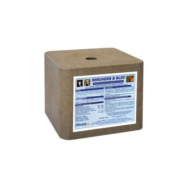 Lizawka solno-mineralna Miruherb dla bydła, owiec i kóz, 10 kg