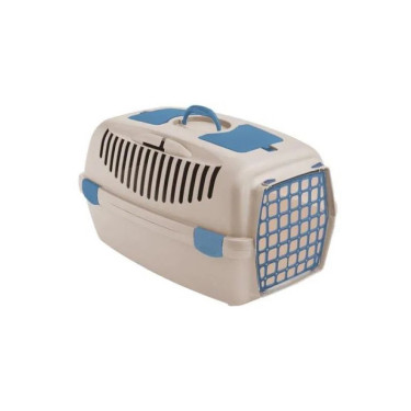 Transporter dla psów i kotów Gulliver 2, 55×36×35 cm, plastikowe drzwiczki, oryginał